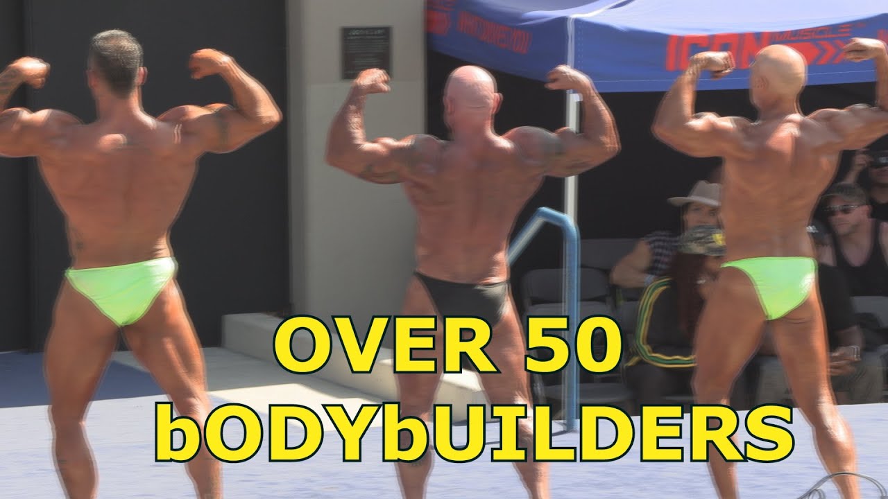 Bodybuilding Men OVER 50 Compete