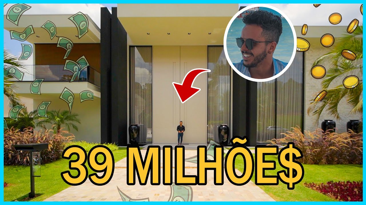 MANSÃO DE R$39.000.000,00 TAMBORÉ ALPHAVILLE - SÃO PAULO - ESSA VAI TE SURPREENDER
