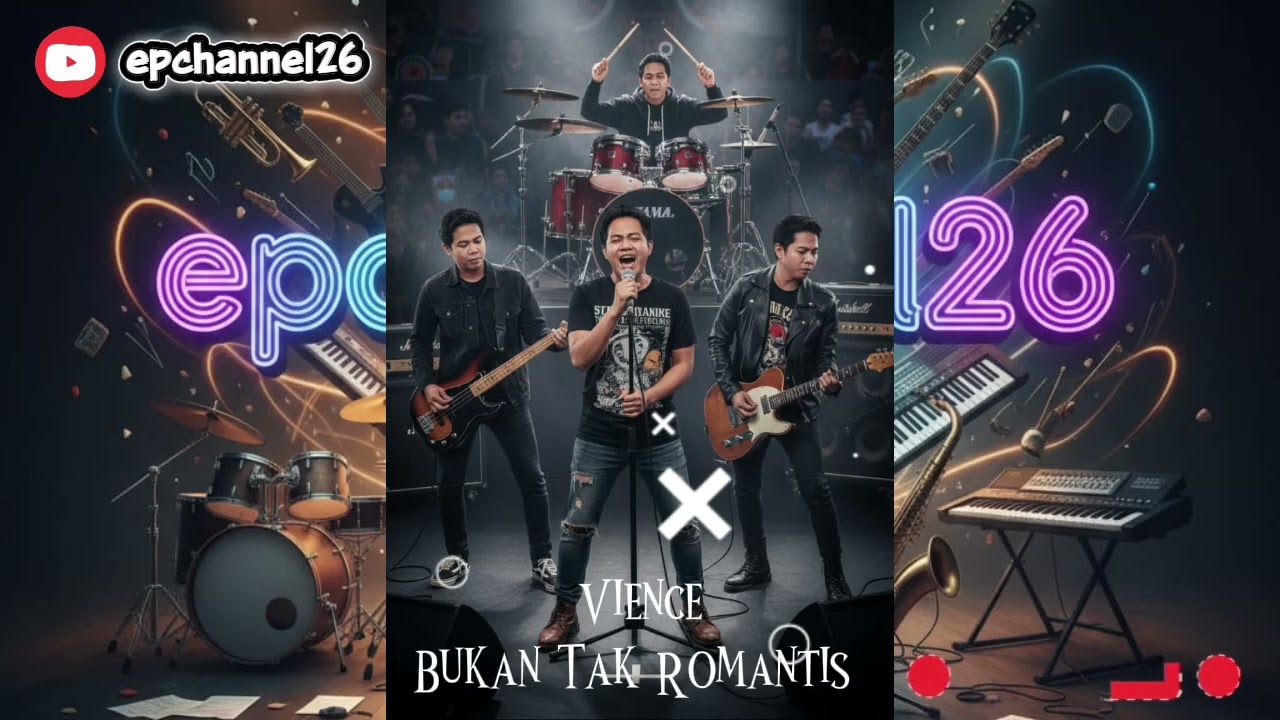 Vience - Bukan Tak Romantis || Lagu Terbaru || No Copyright || Viral Lagu Rock 90-an 