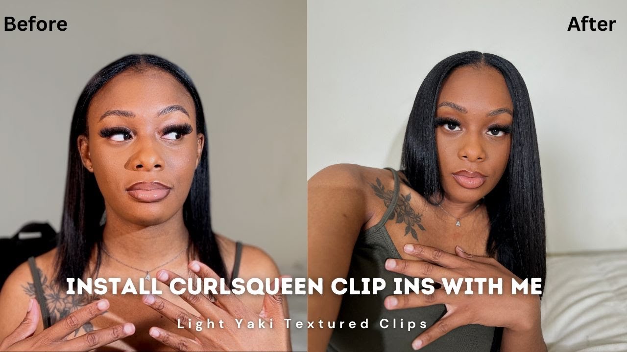 THE BEST CLIP INS EVER!! Install Light Yaki Clip Ins With Me| CurlsQueen