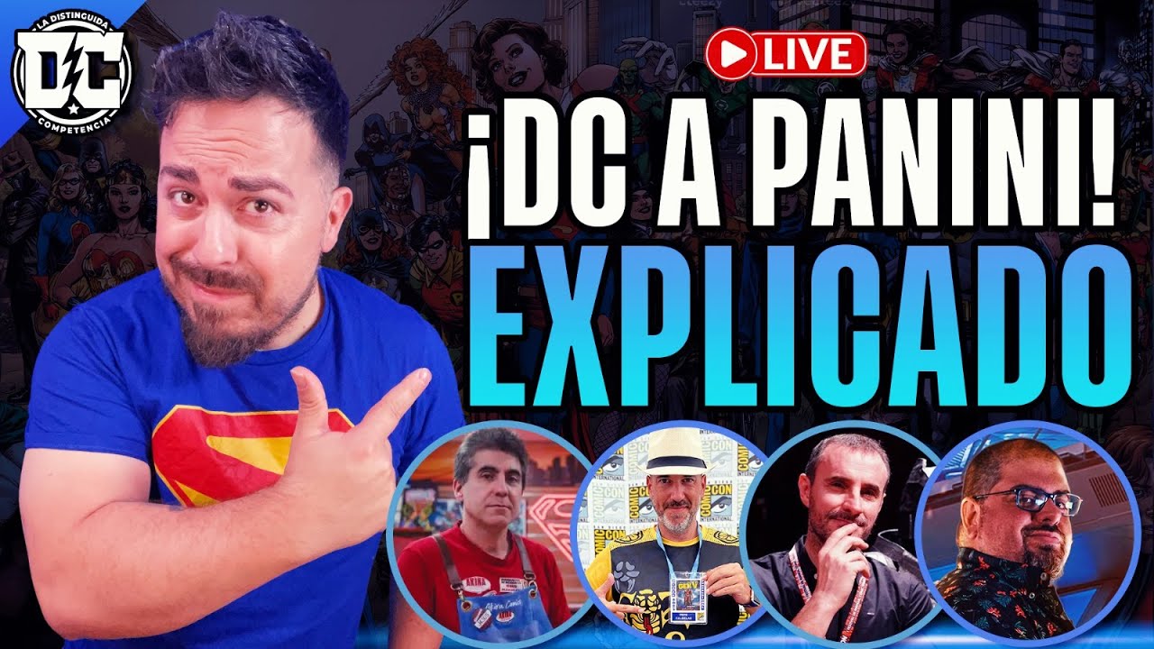 🔥BOMBAZO🔥 ¡PANINI adquiere en ESPAÑA los DERECHOS de DC COMICS! EXPERTOS OPINAN