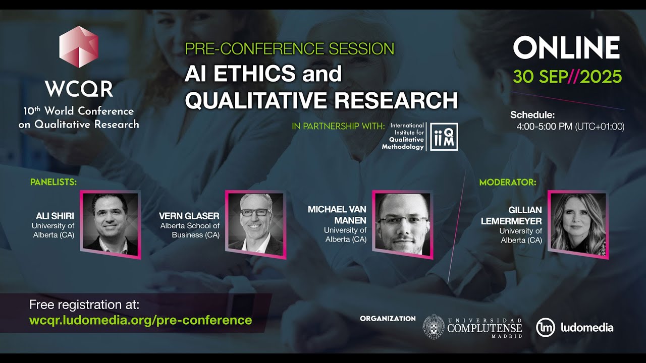 WCQR2026 Pre-Conference Panel Discussion: AI Ethics and Qualitative Research