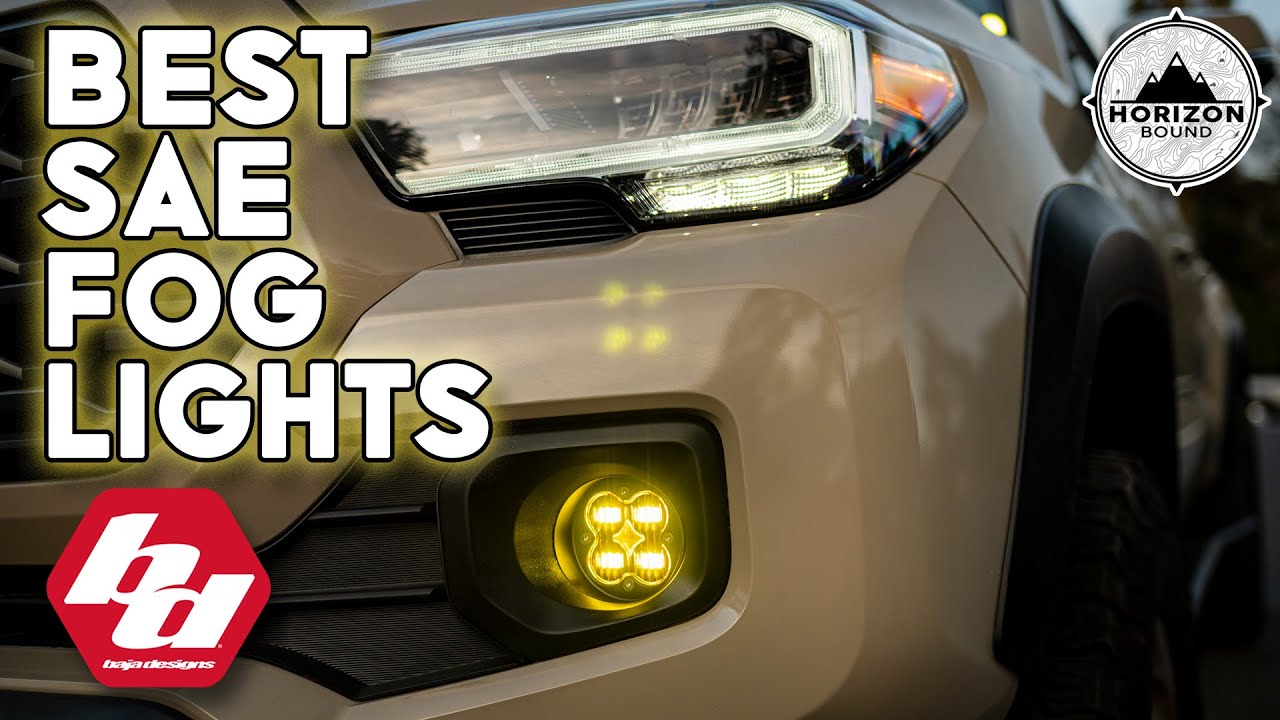 Upgraded to the BEST fog lights out there! Baja Designs SAE Amber Fogs!