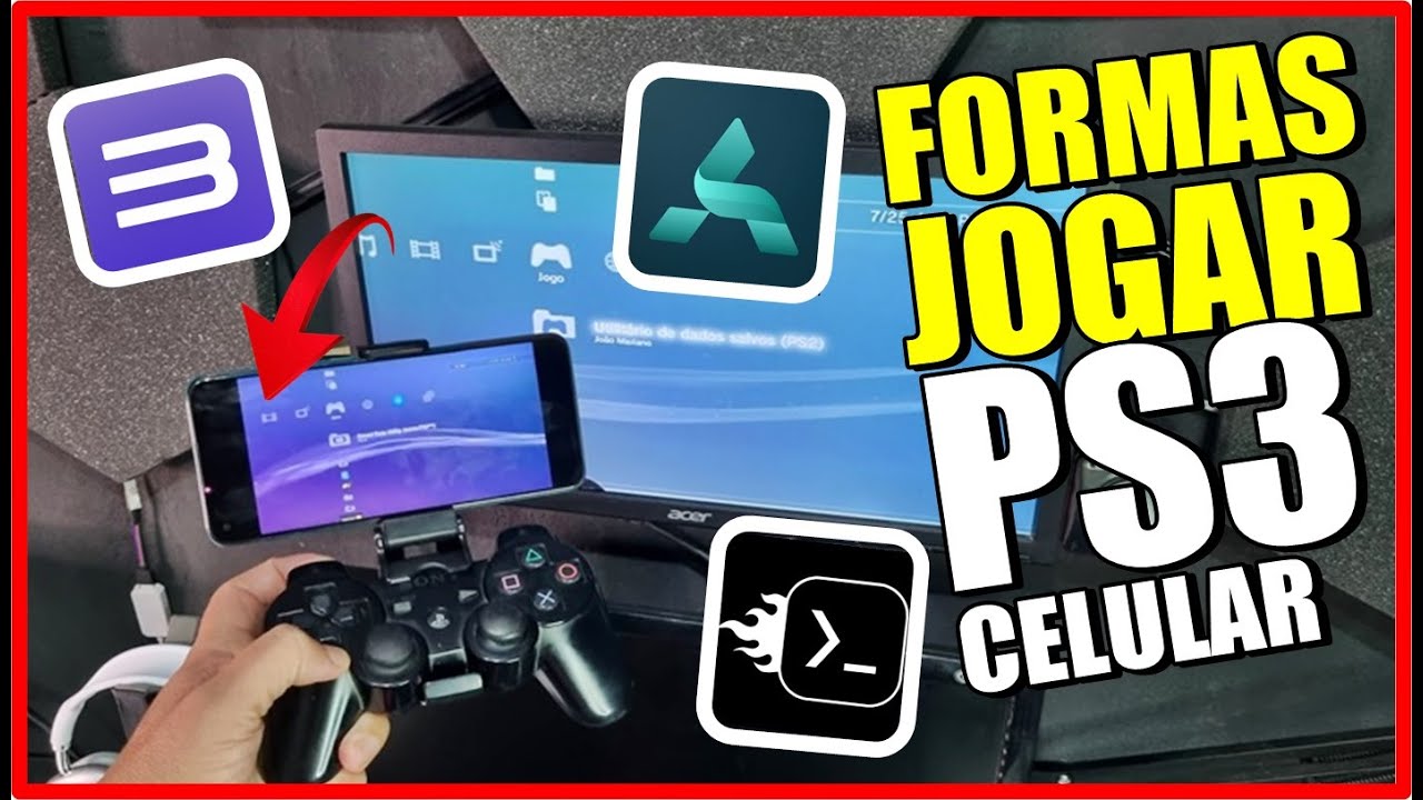 FORMAS JOGAR PS3 