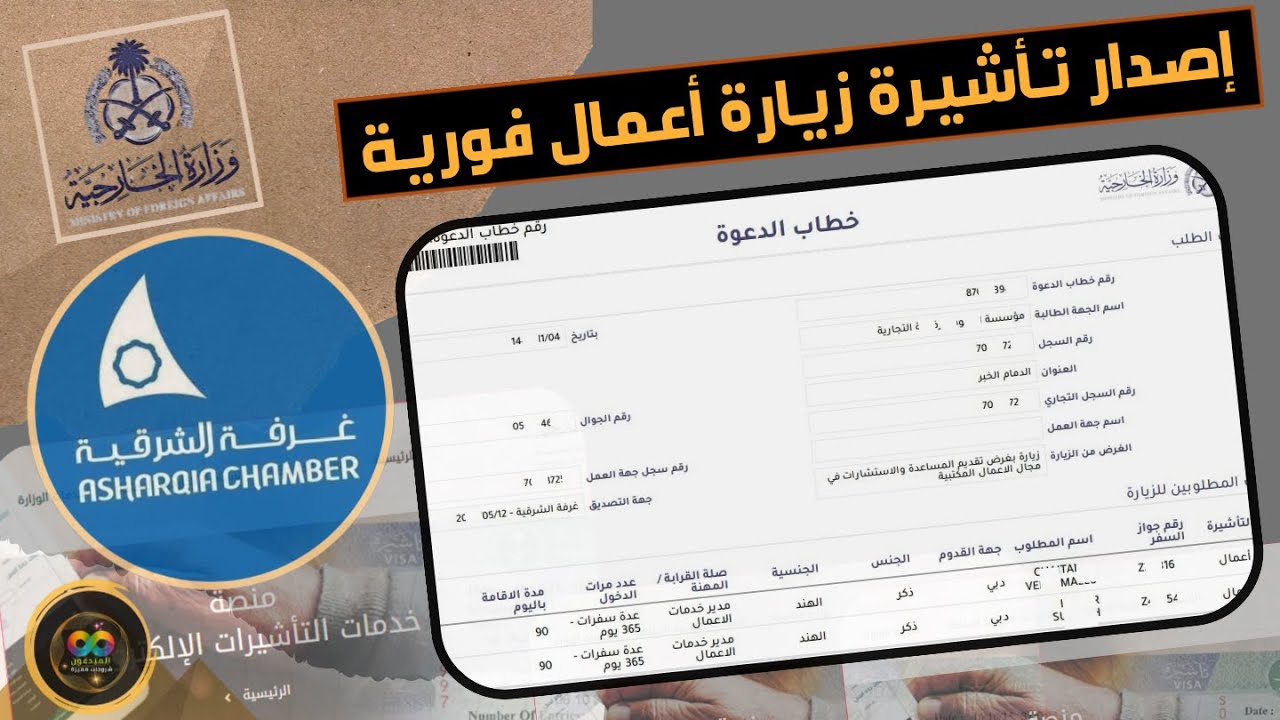 إصدار تأشيرة زيارة أعمال إلكترونيا أونلاين وبشكل فوري | تأشيرة زيارة تجارية لمدة سنة متعددة السفرات