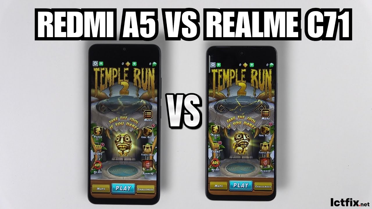 Redmi A5 vs Realme C71 | Video test Display, SpeedTest, Camera Comparison