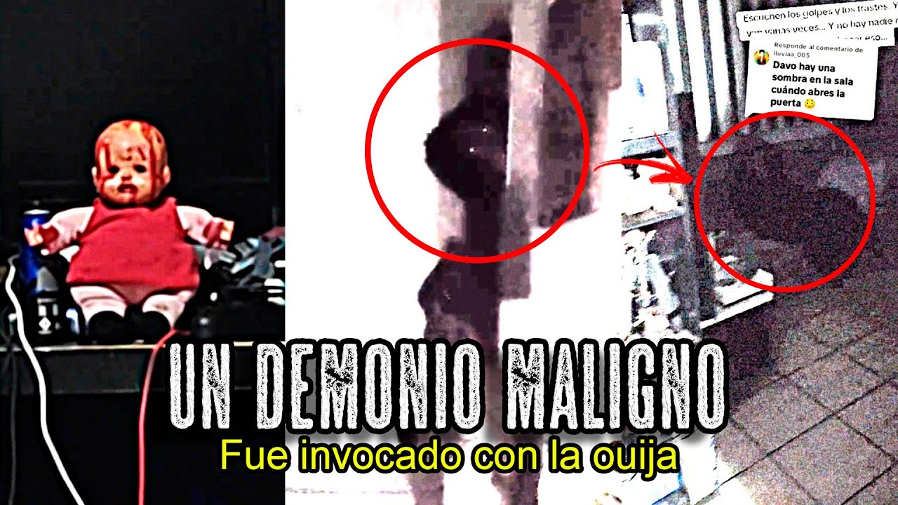 YouTuber GRABA ATERRADOR VIDEO de un DEMONIO que INVOCÓ con la OUIJA