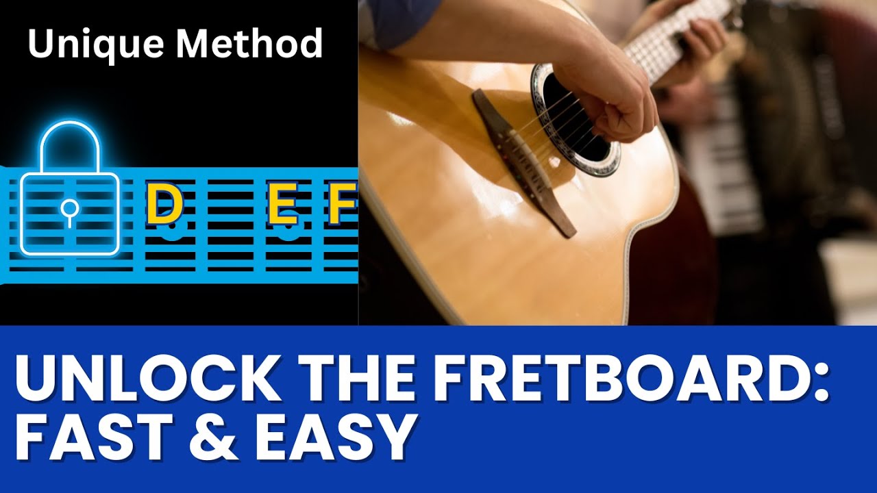 Learn Every Note on the Guitar Neck — The Easy Way! 🎸