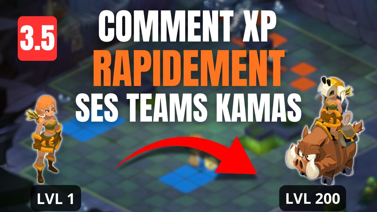PL ses TEAMS pour RUN KAMAS - Dofus 3.5