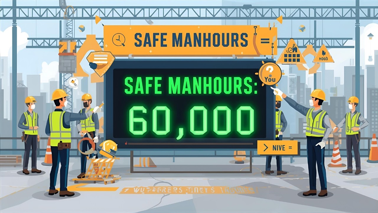 Safe Manhours Calculation Explained | Safety KPI with Formula & Example