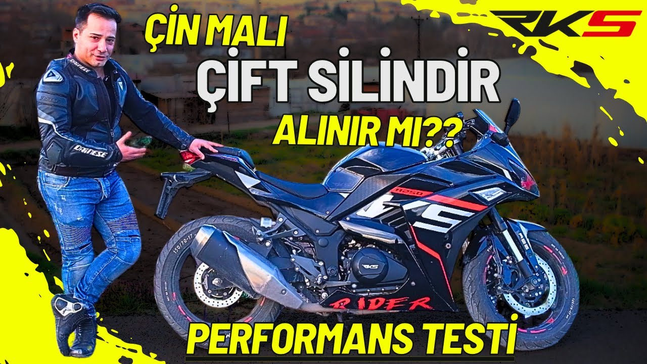 RKS R250 ⚡DERİİİİİİİİİN İNCELEME⚡ÇİFT SİLİNDİR🚀TOP SPEED🚀FREN PERFORMANSI⚠️