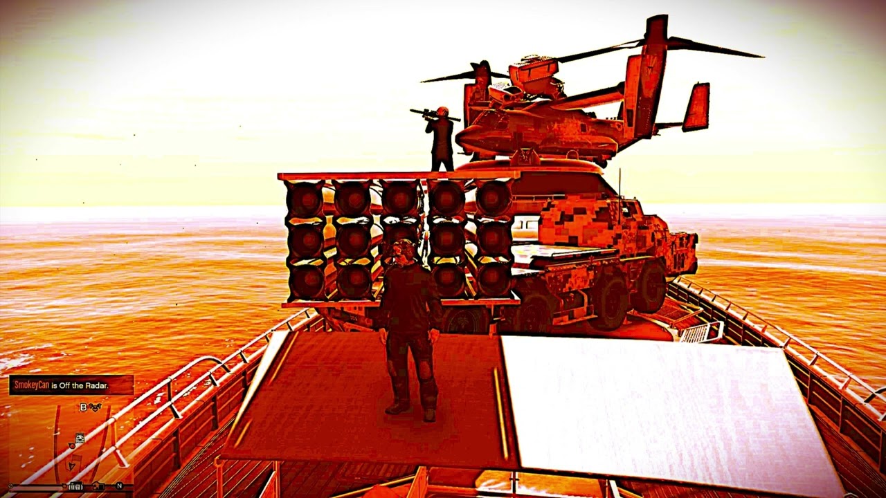 GTA ONLINE: NEVER ENDING WAR.
