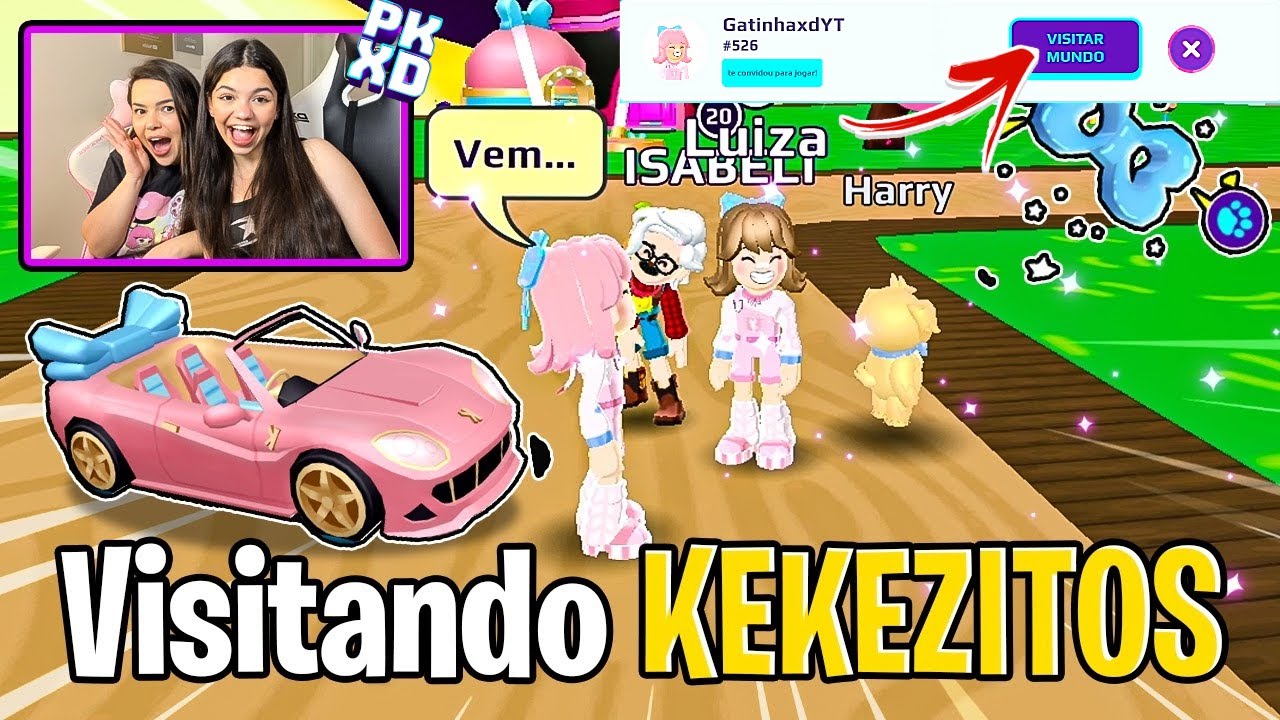 🤩 VISITANDO KEKEZITOS que TEM NOSSO PACOTE + C&oacute;digo GR&Aacute;TIS do nosso PACOTE- PK XD