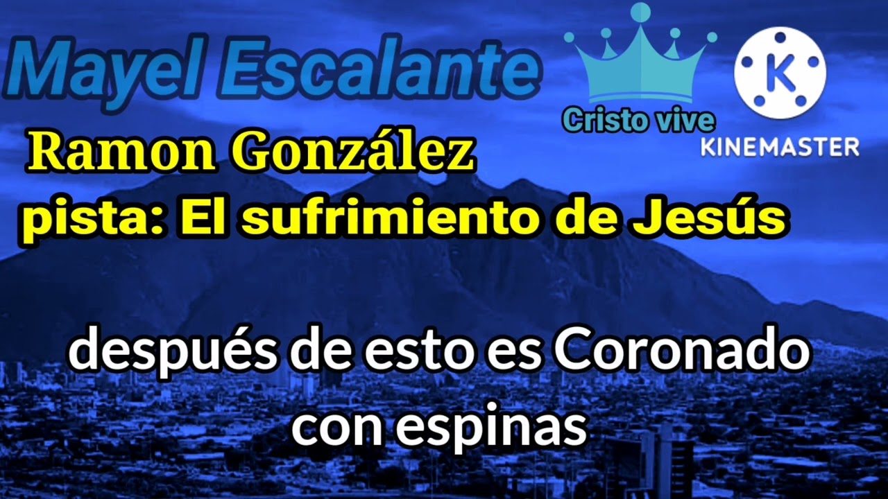 El sufrimiento de Jesús - Pista karaoke de Ramón González