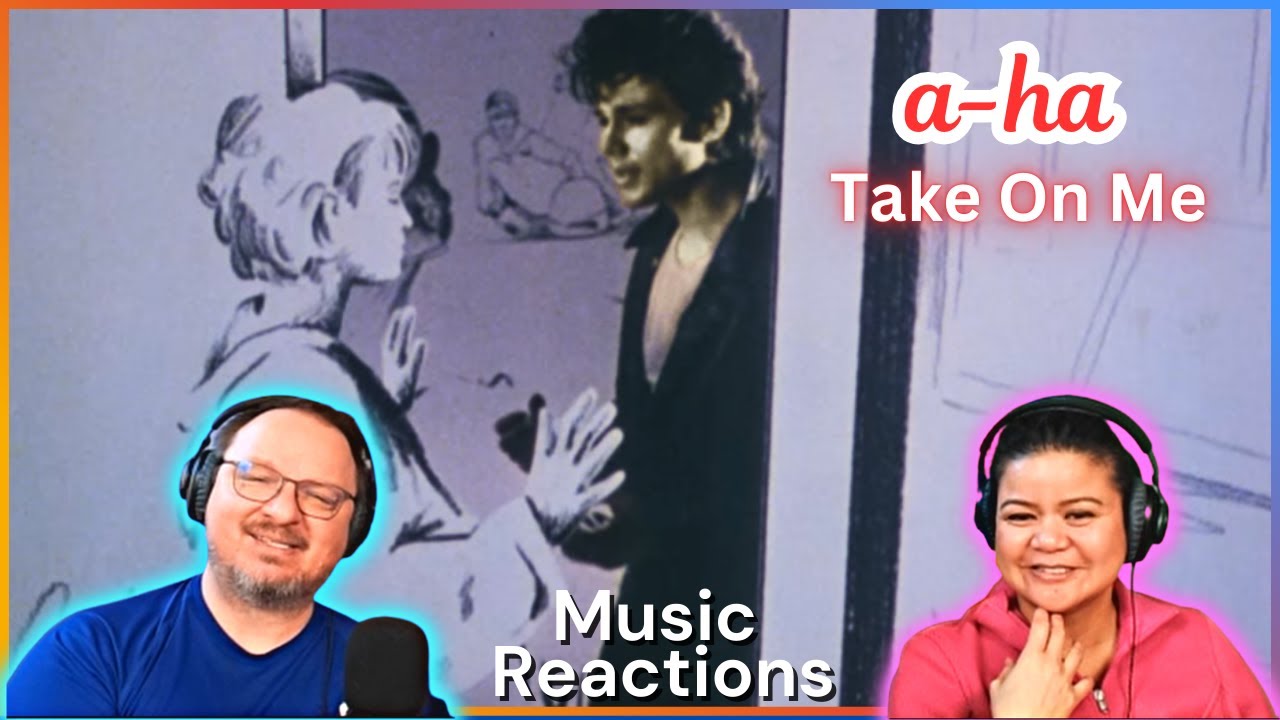 A-HA "Take On Me" (Official Music Video) Couples Reaction!