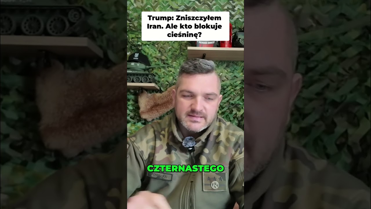 Trump twierdzi: Zniszczyłem Iran! NATO się boi? #shorts