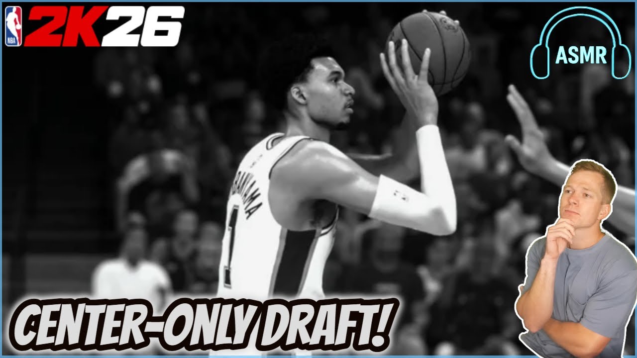 NBA 2K26 ASMR | Фэнтези-драфт, но я могу выбирать только центровых