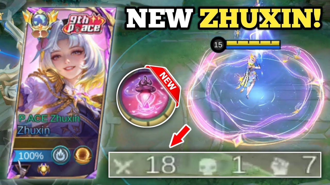 NEW SEASON, NEW ZHUXIN! (back to epic!💀) ZHUXIN BEST BUILD AND EMBLEM -MLBB