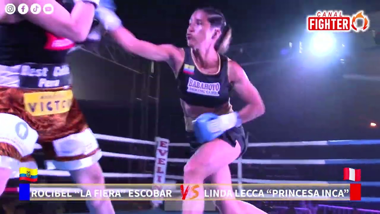 Linda Lecca “Princesa Inca” (Perú) vs (Ecuador) Rocibel “La Fiera” Escobar.