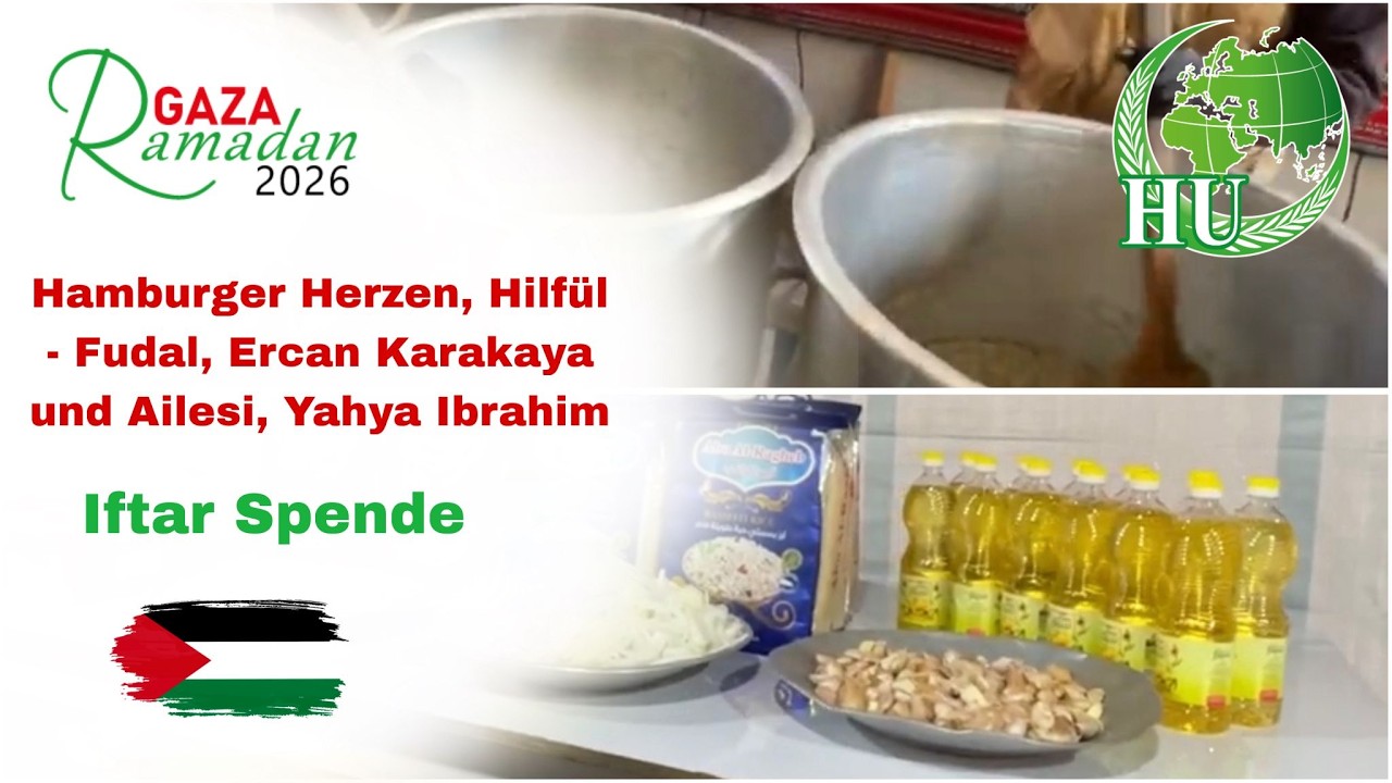 Nothilfe Gaza Iftar Spende Ramadan 2026 - Hamburger Herzen