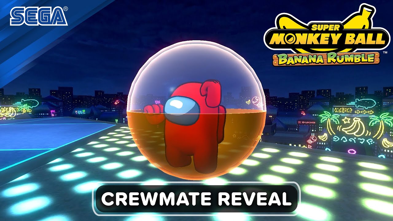 Super Monkey Ball Banana Rumble - Crewmate Reveal Trailer