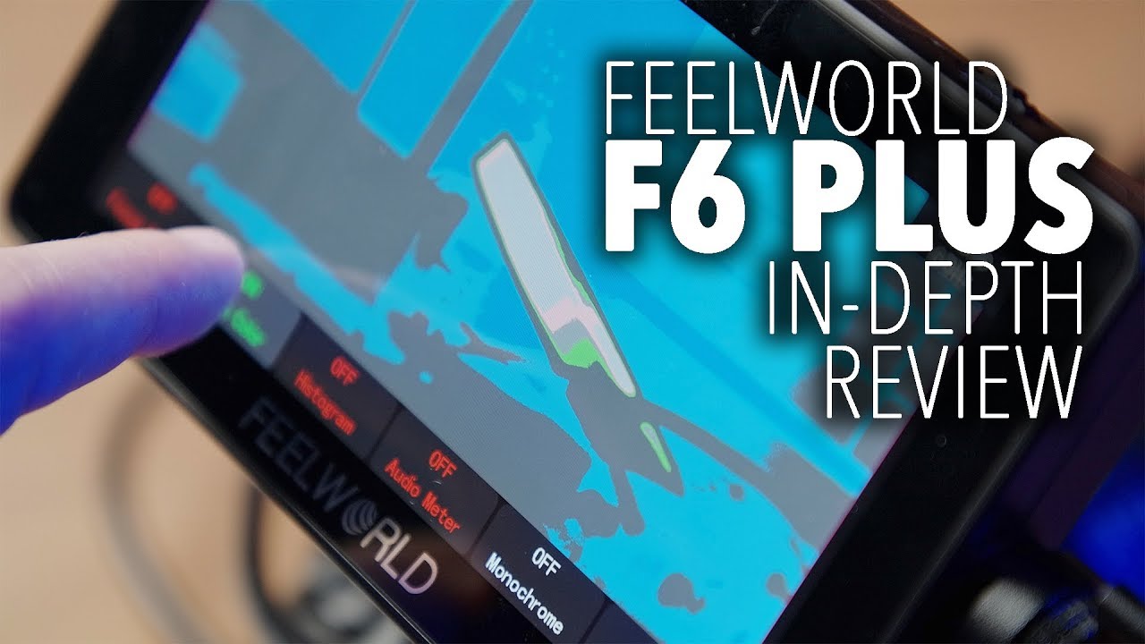 Feelworld F6 Plus | 5,5-дюймовый сенсорный монитор 4K с функцией LUTS