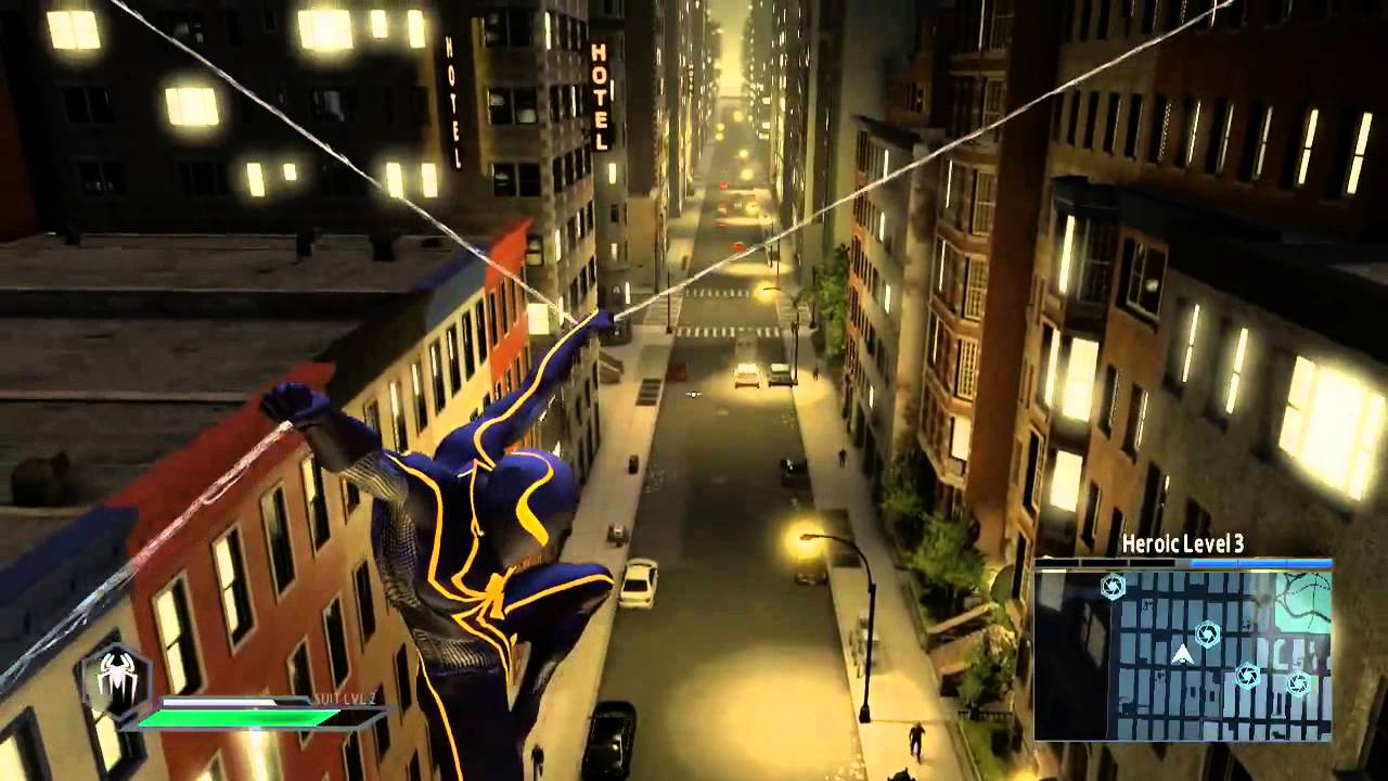The Amazing Spider-Man 2 Video Game - Spider-Armor suit free roam