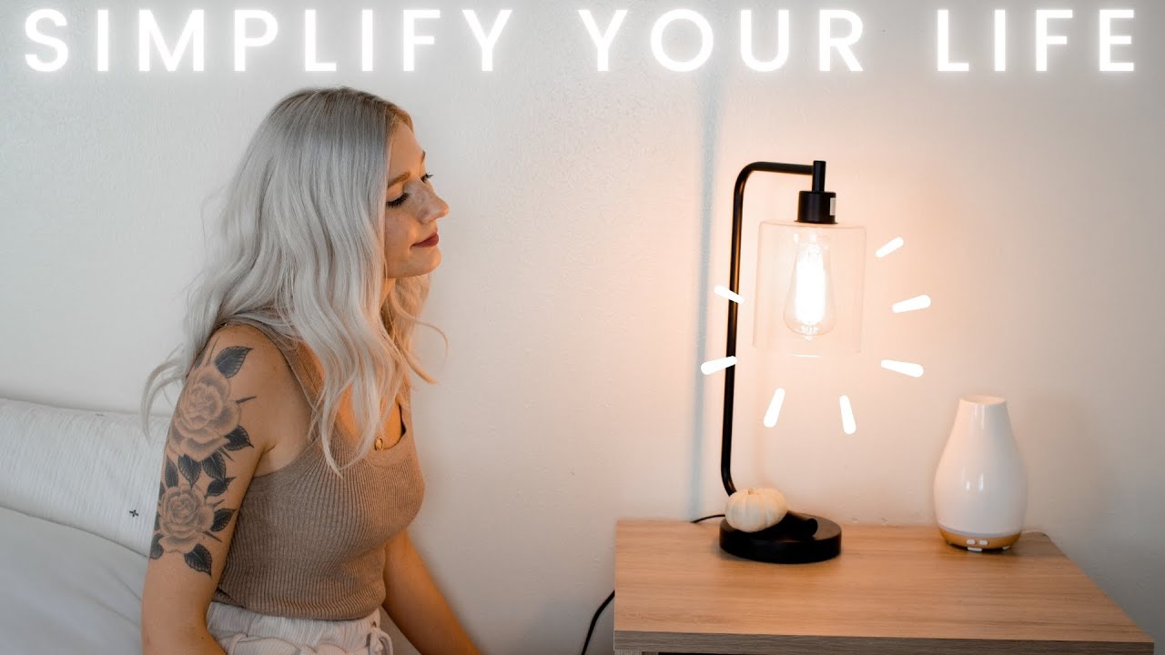 10 HABITS to start today to SIMPLIFY your life before 2021 | + will reduce your stress