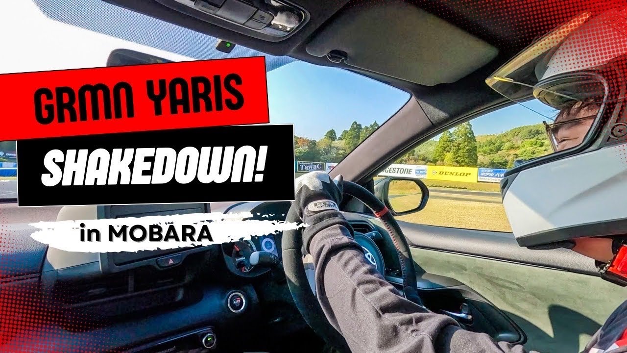 Sending My GRMN YARIS to the track for the first time