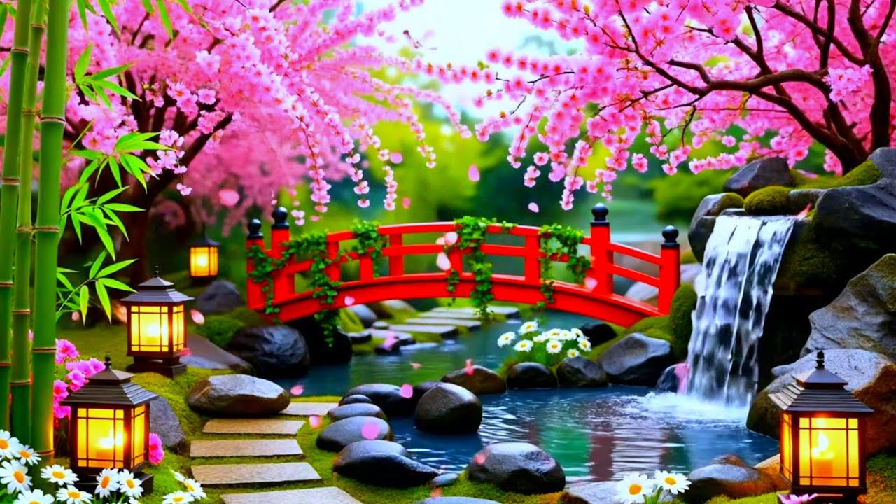 Relaxing Music & Water Sounds for Meditation 🌿 Relieve Stress, Anxiety & Depression, Remove Insomnia