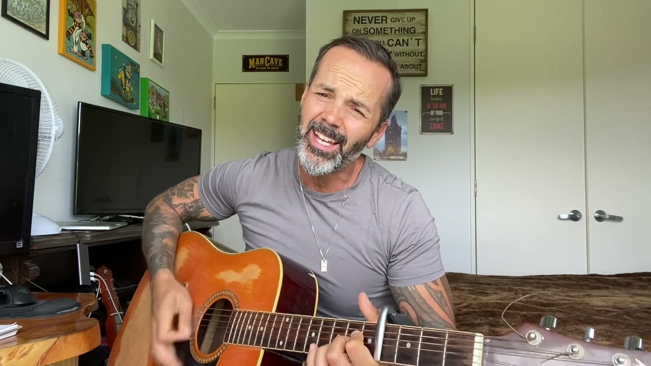 Folsom Prison Blues (Johnny Cash) acoustic guitar cover 