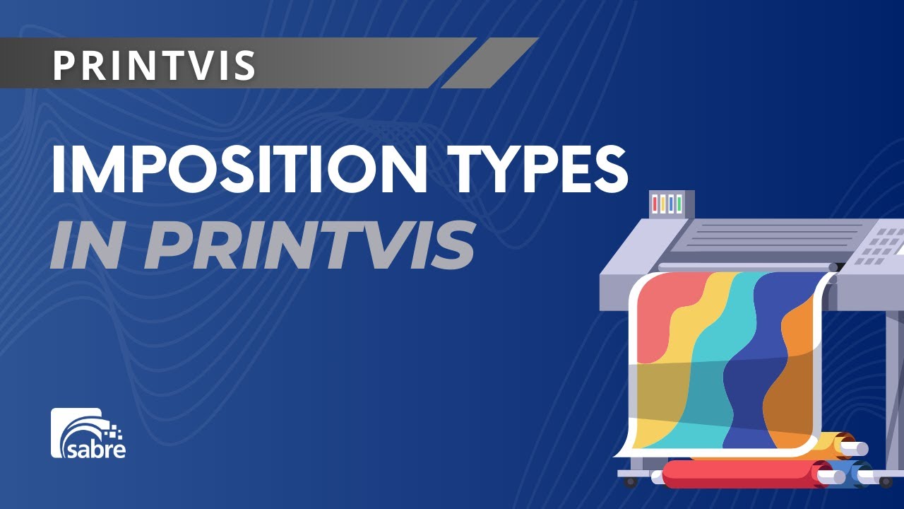 Типы спуска полос в PrintVis