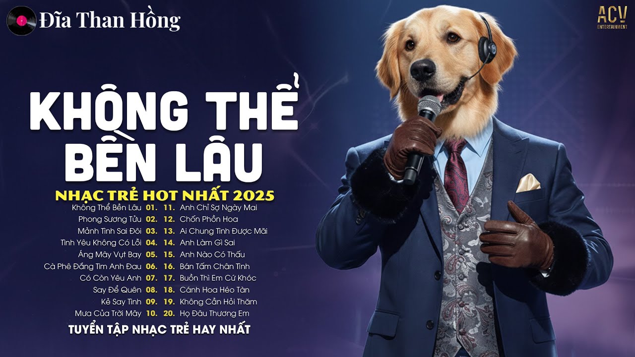 Không Thể Bền Lâu, Hạt Mưa Vương Vấn.. Tổng Hợp Nhạc Trẻ Ca Sĩ Giấu Mặt Hot Nhất Hiện Nay