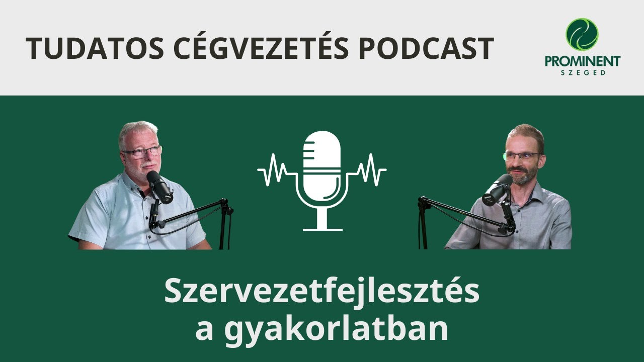 Szervezetfejlesztés a gyakorlatban - Tudatos cégvezetés podcast