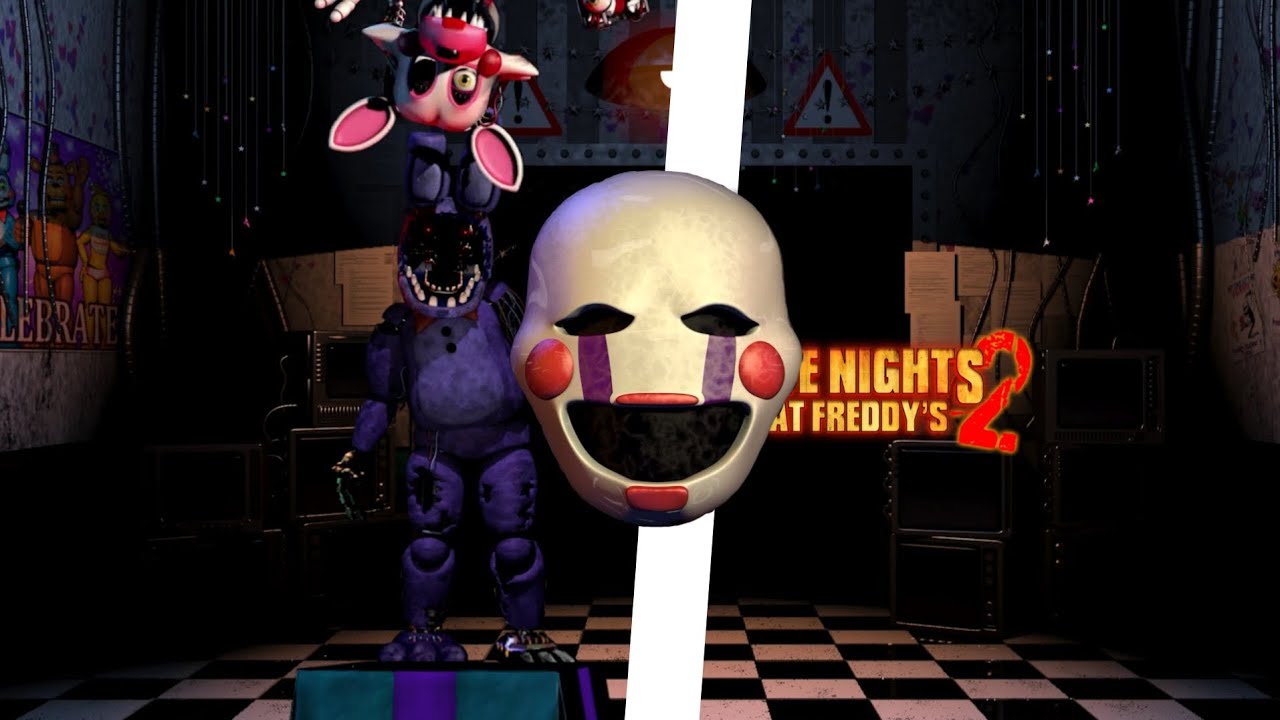 Fnaf 2 oynadım (5.gece)