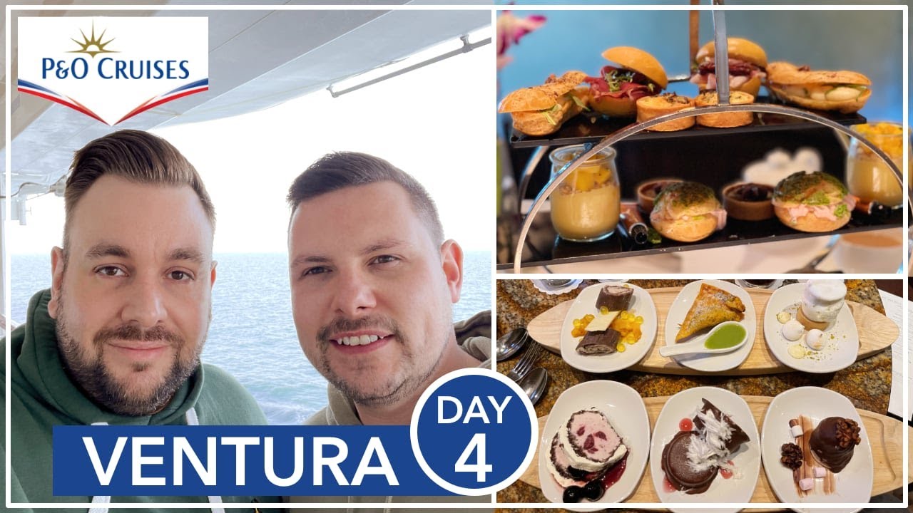 P&O Ventura - Day 4 - cabin breakfast, Epicurean Afternoon Tea & The Glass House