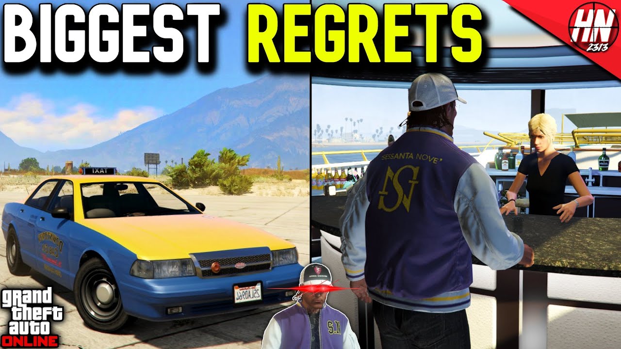 My 10 BIGGEST REGRETS In GTA Online!