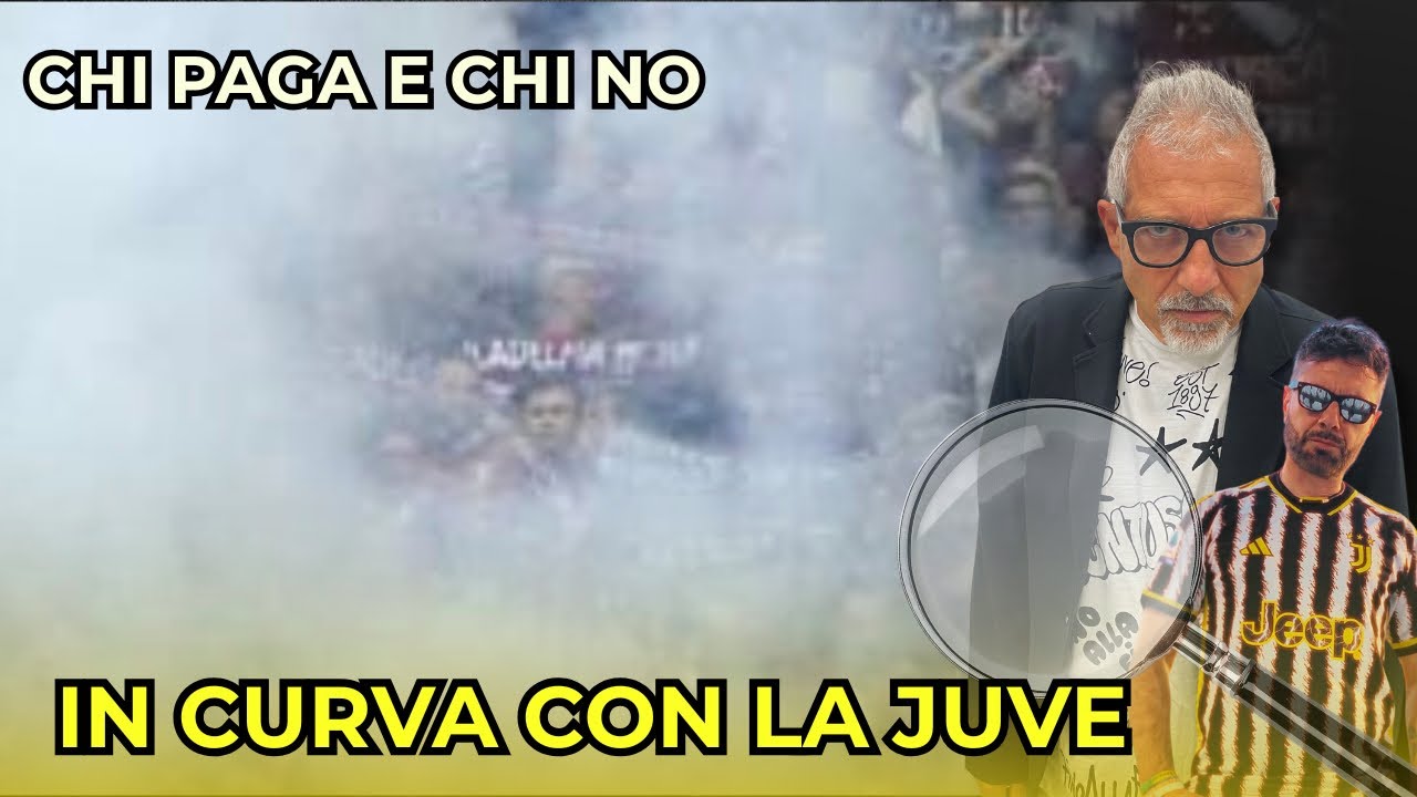 LA CURVA JUVE PAGA TUTTO E GLI ALTRI NULLA-TESTIMONIANZA DIRETTA 🫵