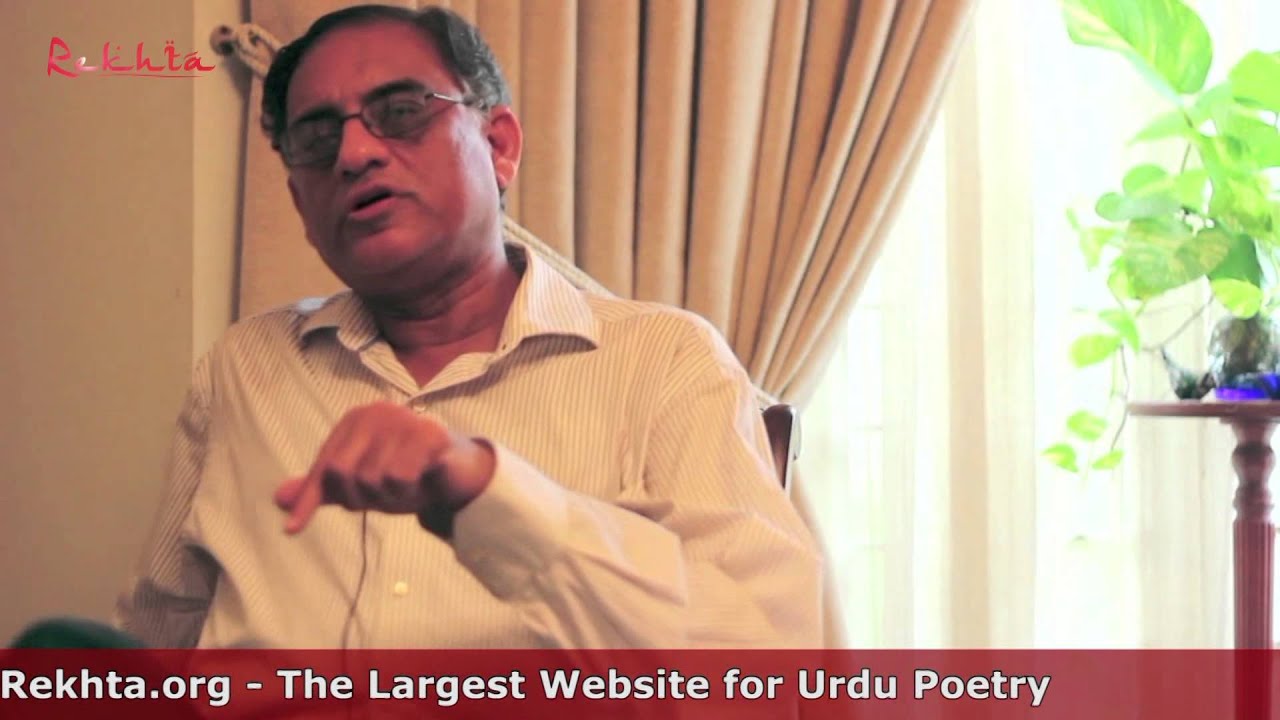 Asif Farrukhi Interview for Rekhta.org