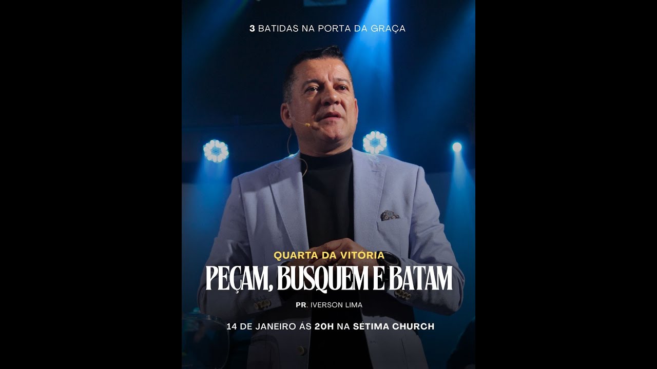 Quarta Da Vitória | 14.01.26 | Pr. Iverson Lima | Sétima Church
