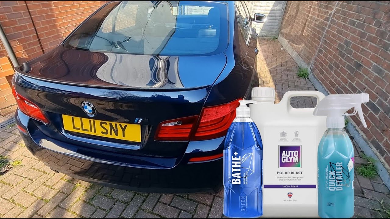 Cleaning Therapy ~ Maintenance wash ft. Gyeon [BMW f10 MSport] 🚗🚗🧼🧼🫧🫧