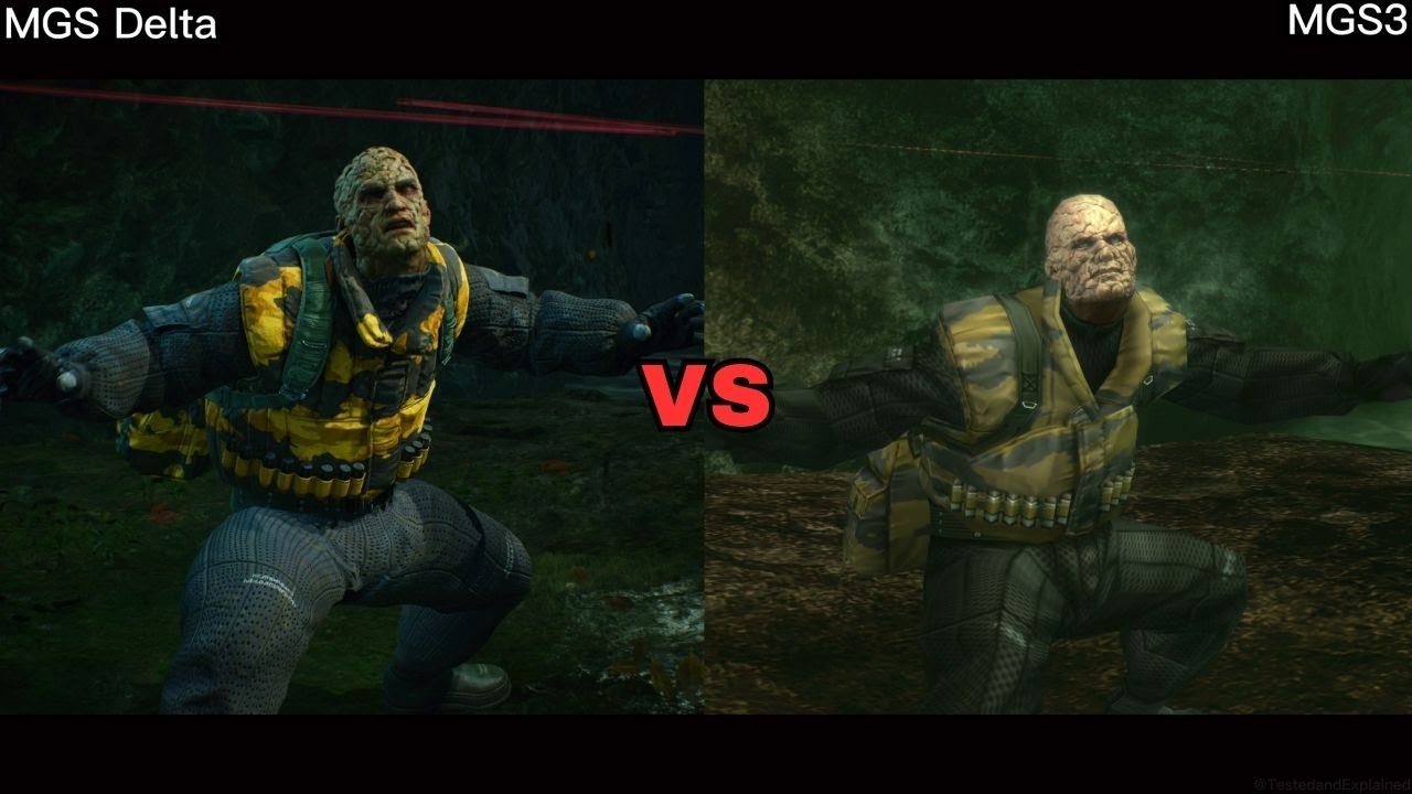 MGS Delta vs. MGS3: Release of the Bullet Bees Side-by-Side Comparison