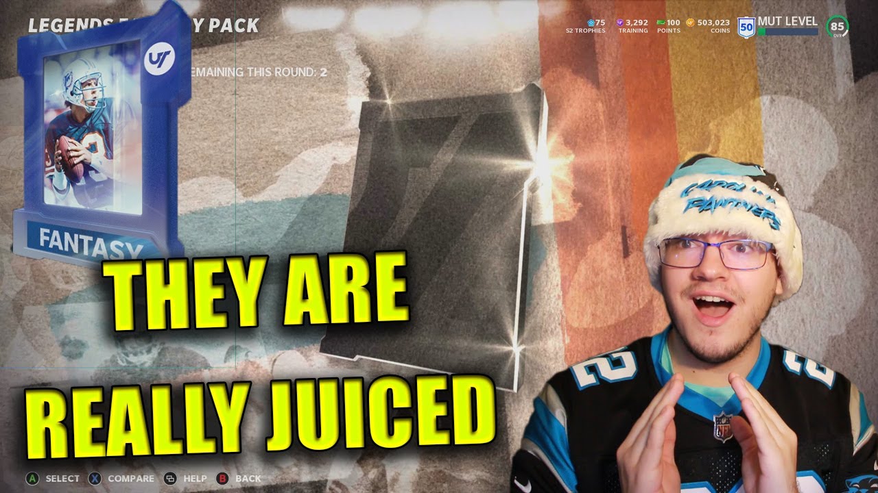 MAYBE THEY ARE JUICED !! HUGE PULLS LEGEND FANTASY PACKS !! - Madden 21 Ultimate Team