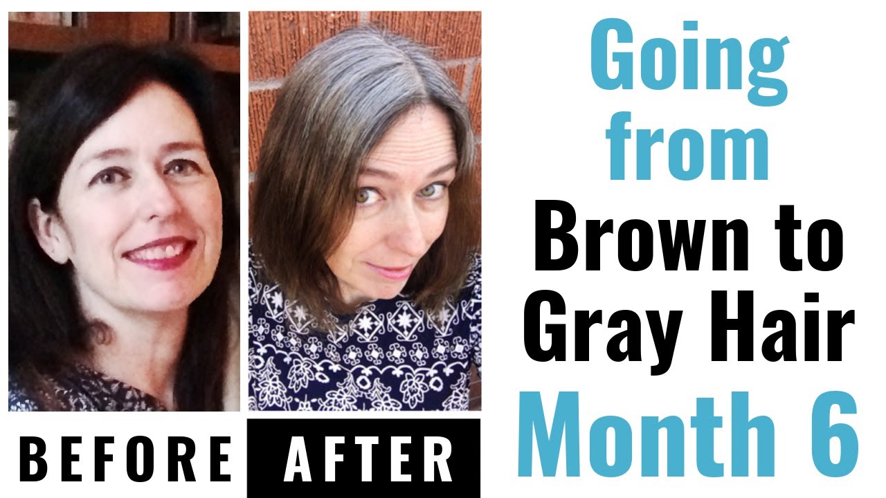 My Gray Hair Transition Month 6
