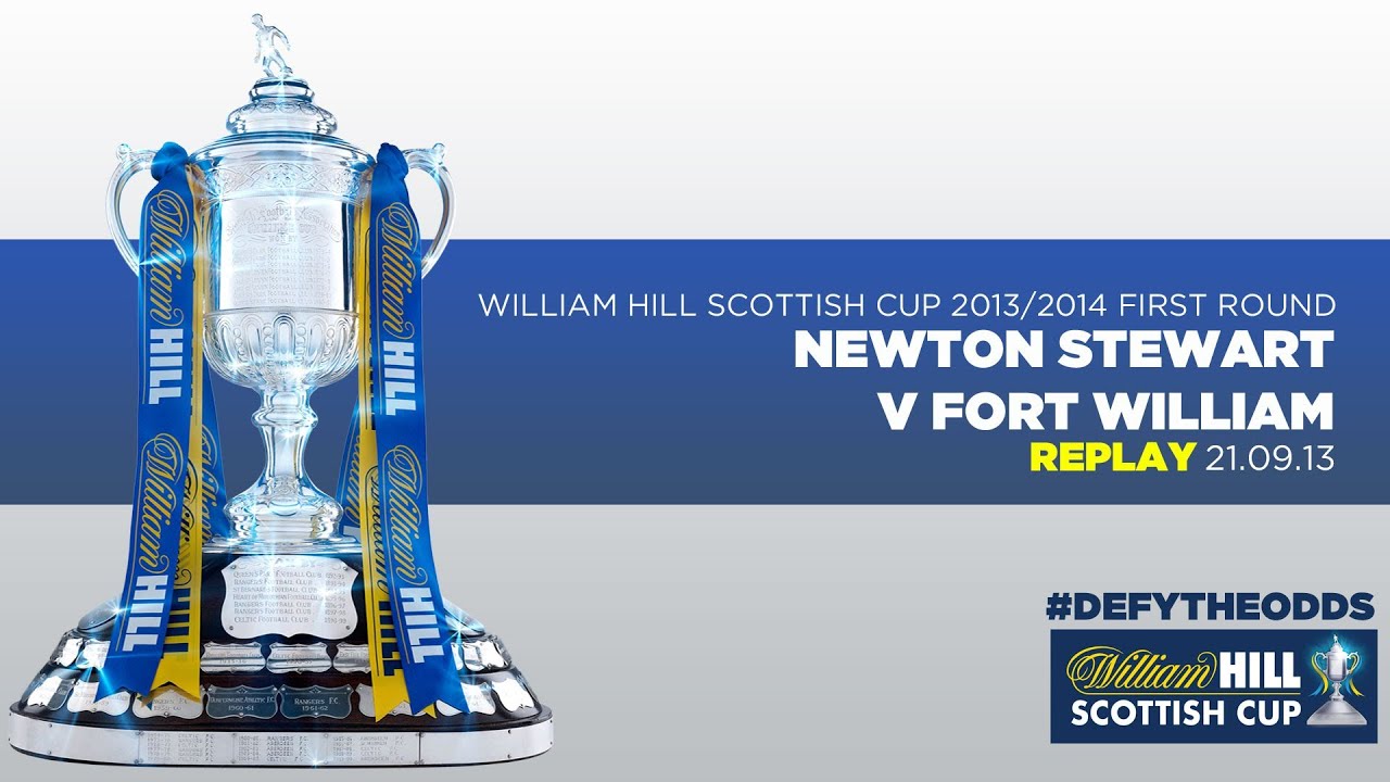 REPLAY: Newton Stewart 3-1 Fort William // William Hill Scottish Cup First Round 2013/2014