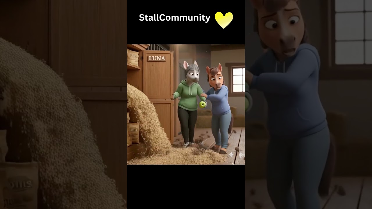 &bdquo;Stella vloggt jetzt! #Stallcommunity 🐴📲&ldquo; #funnyhorse #horseshorts #pferdehumor #pferdevlog