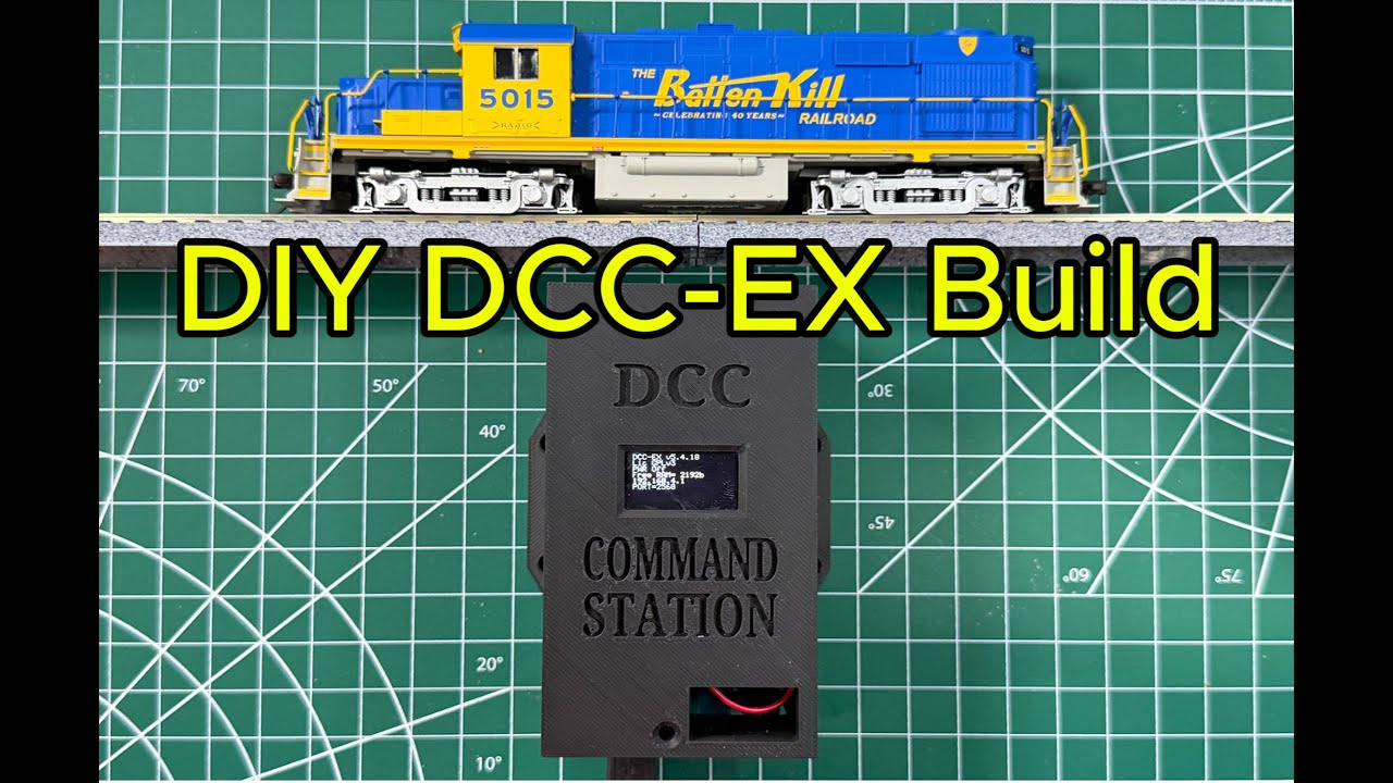 DIY DCC-EX Command Station w/ 3D Printed Case (Arduino, Motor Shield & WiFi) | BKMR