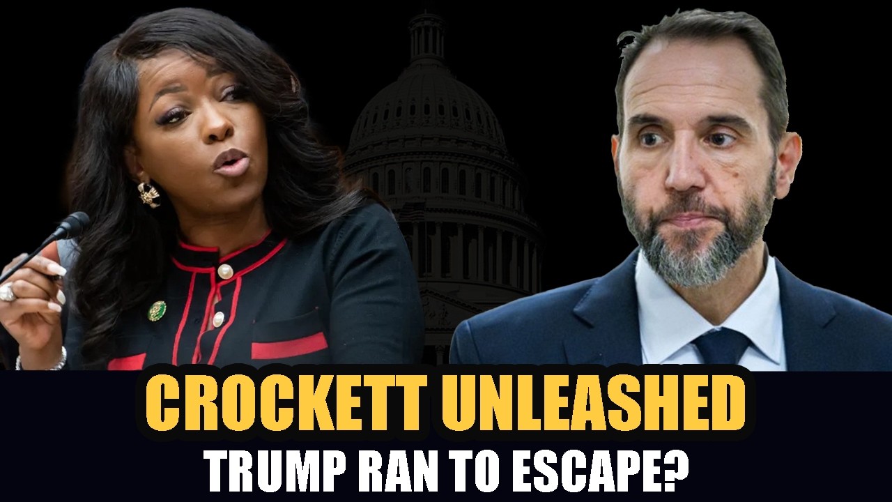 Trump Ran to Escape Prison: Crockett Confronts Jack Smith