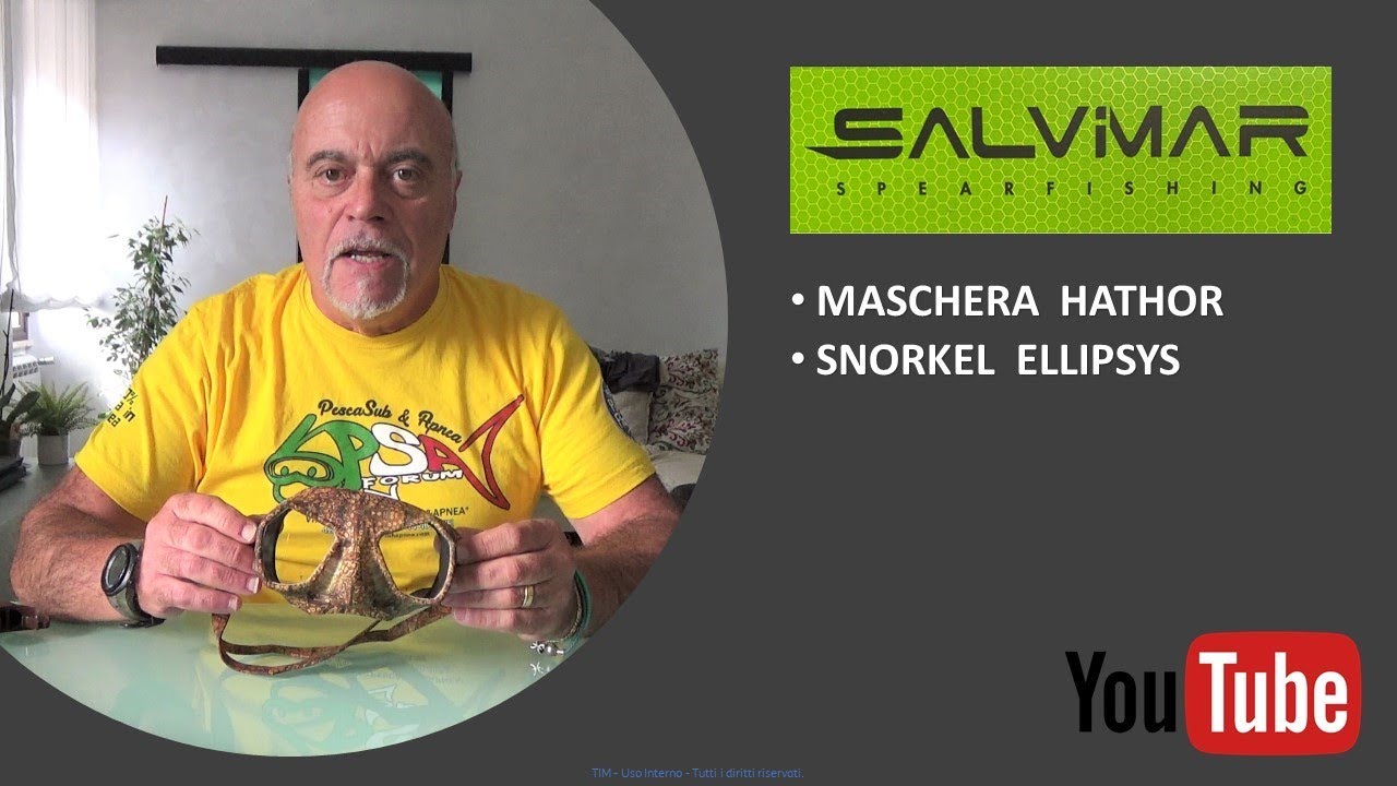 pescasub | Maschera Hathor e Snorkel Ellipsys Salvimar KRYPSIS CAMU