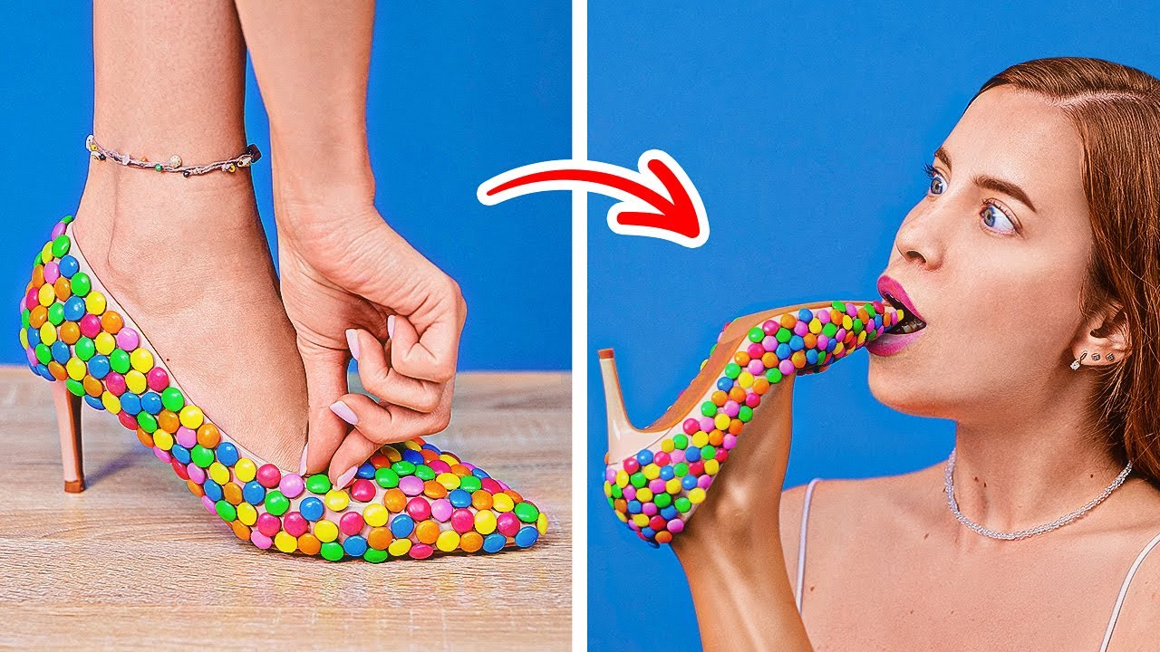 MODI DIVERTENTI PER INTRUFOLARE GLI SNACK IN CLASSE || FANTASTICI TRUCCHI COL CIBO